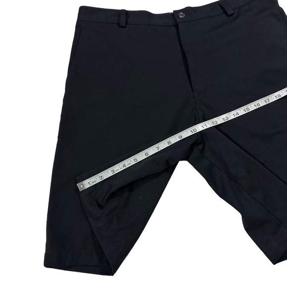 Nike Golf Dri-Fit Men Black Performance Chino Shorts Sz 38x10 Quick Dry Stretch - Picture 9 of 14